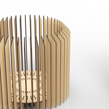 Intra απο ξύλο plywood 3mm-4mm πάχος - Κάλυμμα για γλάστρα | κοπής με λέιζερ | Δίασταση 30x20 cm INTRAFABR-86327737 - Image 2