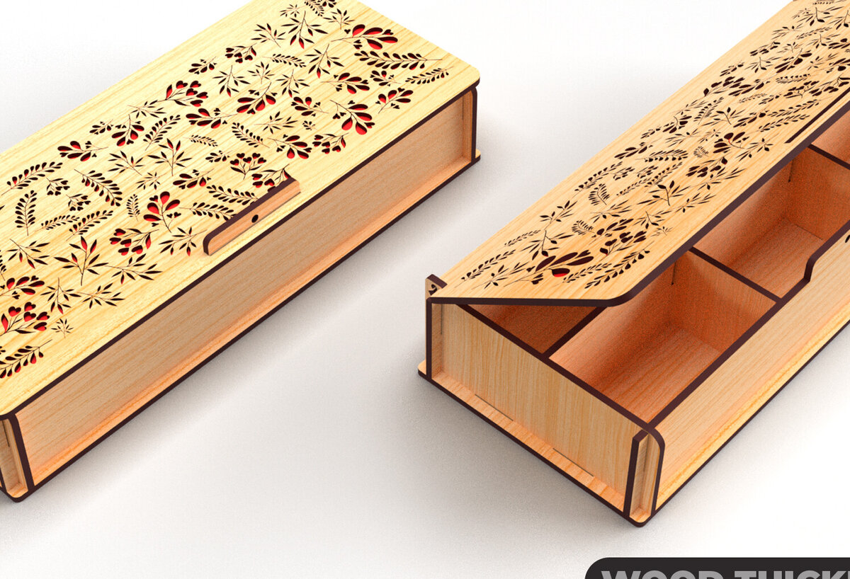 Intra απο ξύλο plywood 3mm-4mm πάχος - Πρότυπο κουτί αποθήκευσης λουλουδιών Δίασταση 424x182 cm INTRAFABR-86914304