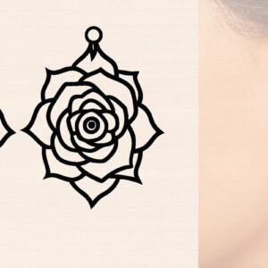 Intra απο ξύλο plywood 3mm-4mm πάχος - Ξύλινα σκουλαρίκια λουλούδι με   Δίασταση 3000x3000 cm INTRAFABR-116858996