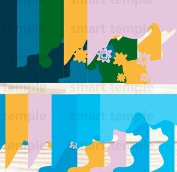 Intra απο ξύλο plywood 3mm-4mm πάχος - Flowers Printable, Flowers Δίασταση 30x20 cm INTRAFABR-80232318 - Image 2