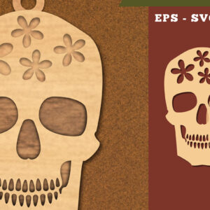 Intra απο ξύλο plywood 3mm-4mm πάχος - Στολίδι με κομμένα λέιζερ λουλουδιών  1 Δίασταση 6x6 cm INTRAFABR-111785789