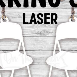 Intra απο ξύλο plywood 3mm-4mm πάχος - Πτυσσόμενα σκουλαρίκια καρέκλας  Laser  Δίασταση 3x3 cm INTRAFABR-76464528