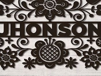 Intra απο ξύλο plywood 3mm-4mm πάχος - Λαϊκή Floral Όνομα Σύνορα Δίασταση 30x20 cm INTRAFABR-16035332 - Image 1