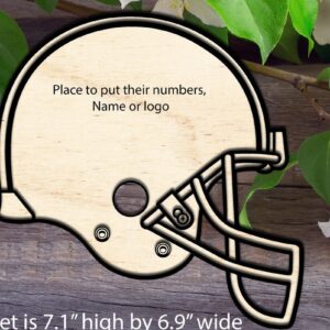 Intra απο ξύλο plywood 3mm-4mm πάχος - Ποδοσφαιρικό κράνος Δίασταση 20x20 cm INTRAFABR-33932857