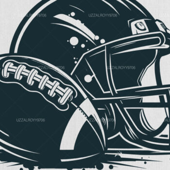 Intra απο ξύλο plywood 3mm-4mm πάχος - Κράνος ποδοσφαίρου, ράγκμπι, Super Bowl  Δίασταση 40x50 cm INTRAFABR-98357399 - Image 1