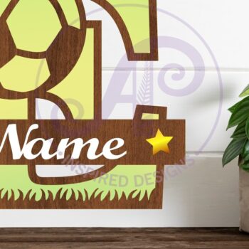 Intra απο ξύλο plywood 3mm-4mm πάχος - Μονόγραμμα ποδοσφαίρου ή ποδοσφαίρου E γράμμα Δίασταση 30x20 cm INTRAFABR-81961513 - Image 1