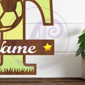 Intra απο ξύλο plywood 3mm-4mm πάχος - Γράμμα T μονόγραμμα ποδοσφαίρου ή ποδοσφαίρου Δίασταση 30x20 cm INTRAFABR-81961897