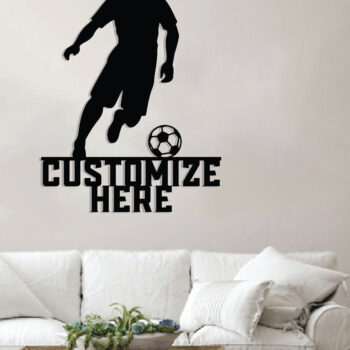 Intra απο ξύλο plywood 3mm-4mm πάχος -  με λέιζερ τοίχου ποδοσφαίρου Δίασταση 40x50 cm INTRAFABR-89211852 - Image 2