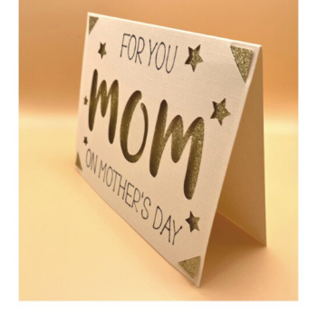 Intra απο ξύλο plywood 3mm-4mm πάχος - Για σένα, μαμά, κάρτα για τη γιορτή της μητέρας Δίασταση 30x20 cm INTRAFABR-62653504 - Image 1