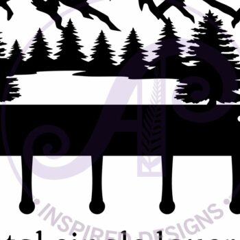 Intra απο ξύλο plywood 3mm-4mm πάχος - Σχέδια κλειδαριάς για δάσος και βουνά Δίασταση 30x20 cm INTRAFABR-118051529 - Image 5