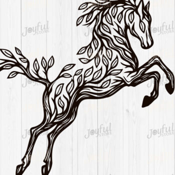 Intra απο ξύλο plywood 3mm-4mm πάχος - Πακέτο Forest Animal Leaf Art  Δίασταση 30x20 cm INTRAFABR-124578135 - Image 3