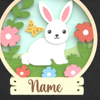 Intra απο ξύλο plywood 3mm-4mm πάχος - Πακέτο   για το όνομα ζώου του δάσους Δίασταση 30x20 cm INTRAFABR-118902301 - Image 5