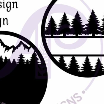 Intra απο ξύλο plywood 3mm-4mm πάχος - Πρότυπο κοπής λέιζερ  Sin Name Forest Δίασταση 30x20 cm INTRAFABR-95144526 - Image 3