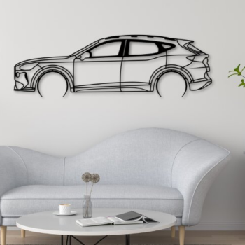 Intra απο ξύλο plywood 3mm-4mm πάχος - Formentor Laser Cut Car Silhouette Δίασταση 20x20 cm INTRAFABR-111763283 - Image 1