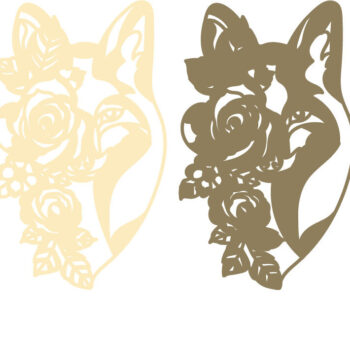 Intra απο ξύλο plywood 3mm-4mm πάχος - Fox Multilayer 3D /Fox 3D Mandala Δίασταση 30x30 cm INTRAFABR-66883316 - Image 2