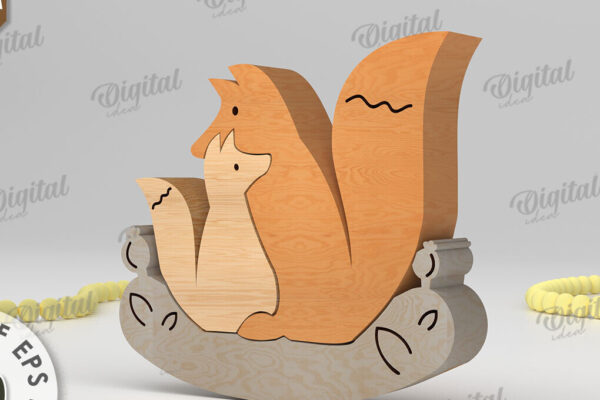 1758498347_Foxes-Puzzle-Laser-Cut-Animal-Family-Graphics-108580622-1-1
