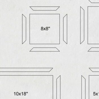Intra απο ξύλο plywood 3mm-4mm πάχος - Πακέτο πλαισίων Διακόσμηση σπιτιού Αρχεία  Dxf Δίασταση 30x20 cm INTRAFABR-39087098 - Image 2