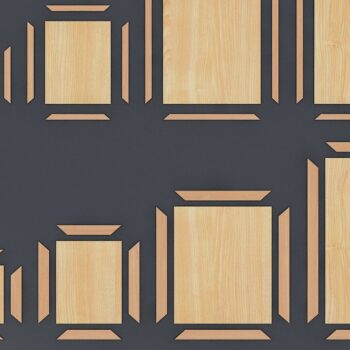 Intra απο ξύλο plywood 3mm-4mm πάχος - Πλαίσιο Glowforge Laser Cut  Files 37 Δίασταση 297x420 cm INTRAFABR-33969816 - Image 2
