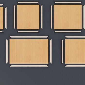 Intra απο ξύλο plywood 3mm-4mm πάχος - Αρχεία αποκοπής λέιζερ  καρέ, καρέ φωτογραφιών 38 Δίασταση 127x127 cm INTRAFABR-33969790 - Image 2