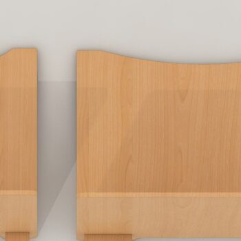 Intra απο ξύλο plywood 3mm-4mm πάχος - Βάση βάσης πλαισίου / Ξύλινη οθόνη τηλεφώνου Δίασταση 30x20 cm INTRAFABR-42347932 - Image 2