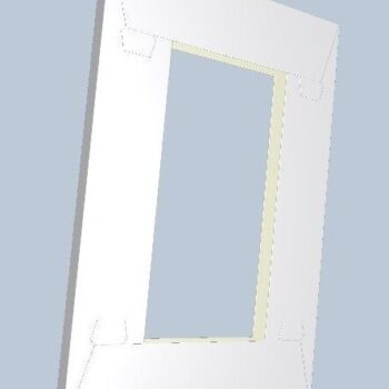 Intra απο ξύλο plywood 3mm-4mm πάχος - Πρότυπο πλαισίου Pdf, Jpg, PNG,  και DX Δίασταση 20x8 cm INTRAFABR-33644142 - Image 3