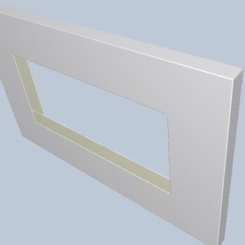 Intra απο ξύλο plywood 3mm-4mm πάχος - Πρότυπο πλαισίου Pdf, Jpg, PNG,  και DX Δίασταση 20x8 cm INTRAFABR-33644142 - Image 8