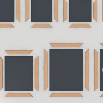 Intra απο ξύλο plywood 3mm-4mm πάχος - Κορνίζες Laser Cut Files - Photo Frame Δίασταση 20x25 cm INTRAFABR-64955557 - Image 2