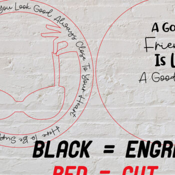 Intra απο ξύλο plywood 3mm-4mm πάχος - Friend Like a Bra Στολίδι Δίασταση 12x20 cm INTRAFABR-81243726 - Image 2