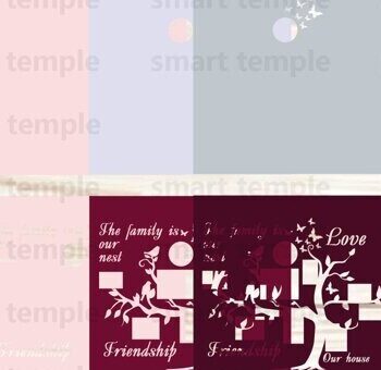 Intra απο ξύλο plywood 3mm-4mm πάχος -   Friends Tree για το Cricut Δίασταση 30x20 cm INTRAFABR-81178553 - Image 3