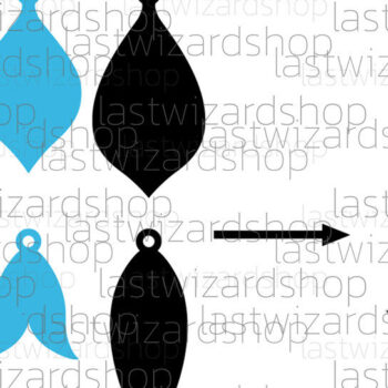 Intra απο ξύλο plywood 3mm-4mm πάχος - Σκουλαρίκια Desert Stacked Fringe  Δίασταση 3x3 cm INTRAFABR-24964140 - Image 2