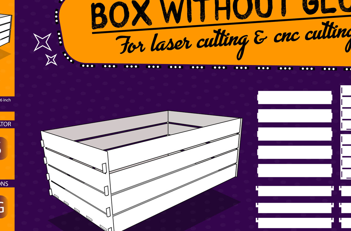 Intra απο ξύλο plywood 3mm-4mm πάχος - Κουτί φρούτων χωρίς κόλλα για  Δίασταση 30x20 cm INTRAFABR-29848943