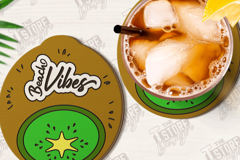 Intra απο ξύλο plywood 3mm-4mm πάχος - Σουβέρ φρούτων | Ποτά σουβέρ Δίασταση 30x20 cm INTRAFABR-123037241