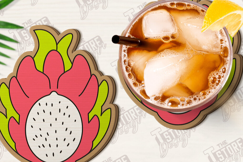 Intra απο ξύλο plywood 3mm-4mm πάχος - Σουβέρ φρούτων | Ποτά σουβέρ Δίασταση 30x20 cm INTRAFABR-123354790