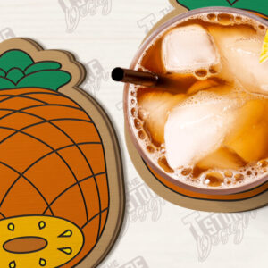 Intra απο ξύλο plywood 3mm-4mm πάχος - Σουβέρ φρούτων | Ποτά σουβέρ Δίασταση 30x20 cm INTRAFABR-123354796