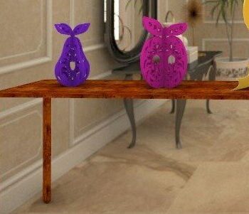 Intra απο ξύλο plywood 3mm-4mm πάχος - Φρούτα και Απόκριες Δίασταση 15x15 cm INTRAFABR-34802099 - Image 5