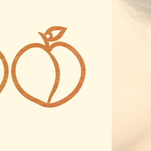 Intra απο ξύλο plywood 3mm-4mm πάχος - Φρούτα Ξύλινα Σκουλαρίκια Laser Cut  Δίασταση 3x3 cm INTRAFABR-97270609