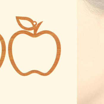 Intra απο ξύλο plywood 3mm-4mm πάχος - Φρούτα Ξύλινα Σκουλαρίκια Laser Cut  Δίασταση 3x3 cm INTRAFABR-97270298 - Image 1