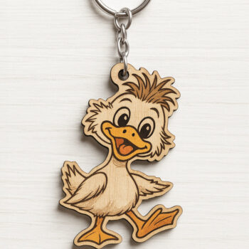 Intra απο ξύλο plywood 3mm-4mm πάχος - Αστεία δέσμη  μπρελόκ ζώων Δίασταση 4x4 cm INTRAFABR-122115847 - Image 9