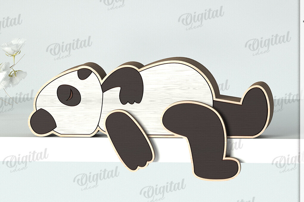 Intra απο ξύλο plywood 3mm-4mm πάχος - Αστεία  σε ράφι ζώων Δίασταση 30x20 cm INTRAFABR-122964259