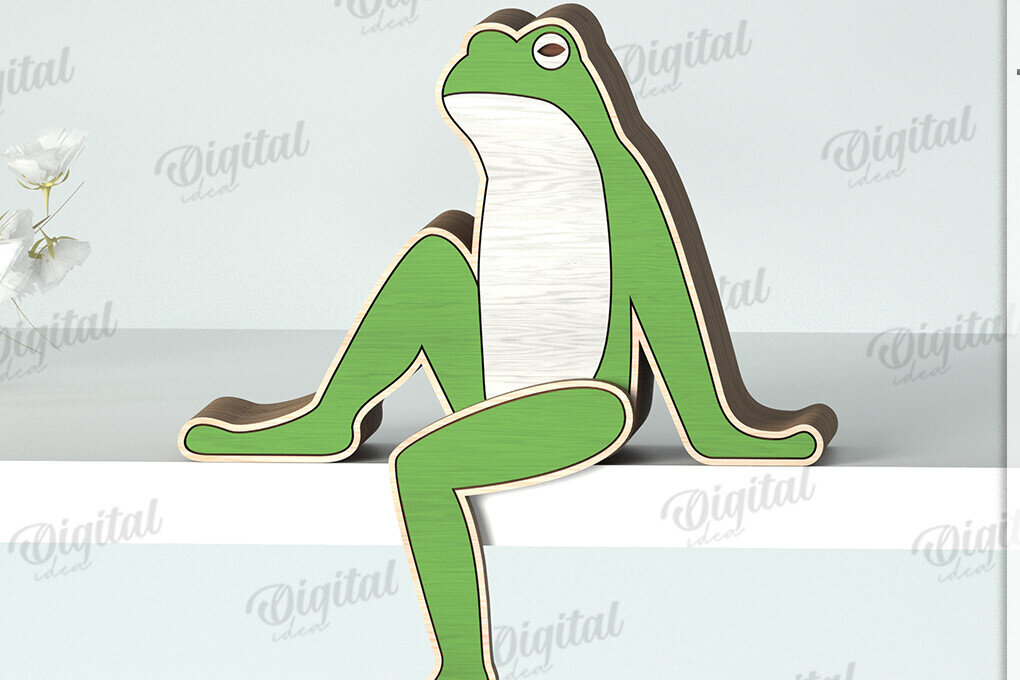 Intra απο ξύλο plywood 3mm-4mm πάχος - Αστεία  σε ράφι ζώων Δίασταση 30x20 cm INTRAFABR-122963837