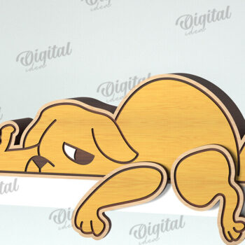 Intra απο ξύλο plywood 3mm-4mm πάχος - Αστεία Διακόσμηση Ζώων Δέσμη κοπής με λέιζερ Δίασταση 30x20 cm INTRAFABR-117261893 - Image 11