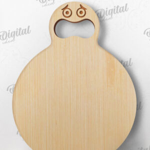 Intra απο ξύλο plywood 3mm-4mm πάχος - Αστείο σχέδιο κοπής με λέιζερ σανίδα κοπής Δίασταση 30x20 cm INTRAFABR-109485586