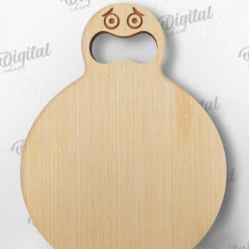 Intra απο ξύλο plywood 3mm-4mm πάχος - Αστείο σχέδιο κοπής με λέιζερ σανίδα κοπής Δίασταση 30x20 cm INTRAFABR-109485586 - Image 1