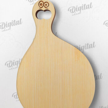 Intra απο ξύλο plywood 3mm-4mm πάχος - Αστείο σχέδιο κοπής με λέιζερ σανίδα κοπής Δίασταση 30x20 cm INTRAFABR-109485678 - Image 1