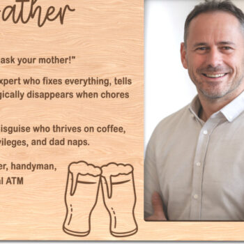 Intra απο ξύλο plywood 3mm-4mm πάχος - Πακέτο κορνίζας με αστεία ευκρίνεια Δίασταση 20x25 cm INTRAFABR-117340720 - Image 3