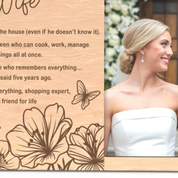 Intra απο ξύλο plywood 3mm-4mm πάχος - Πακέτο κορνίζας με αστεία ευκρίνεια Δίασταση 20x25 cm INTRAFABR-117340720 - Image 8