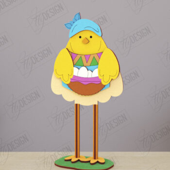 Intra απο ξύλο plywood 3mm-4mm πάχος - Αστεία  χαρακτήρων αγροικίας| CNC Δίασταση 30x20 cm INTRAFABR-121899808 - Image 1