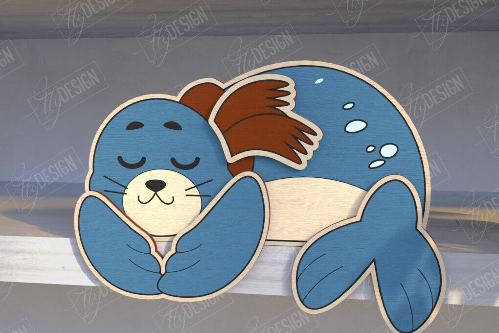 Intra απο ξύλο plywood 3mm-4mm πάχος - Αστεία Navy Seal Shelf Sitters Cut Laser Δίασταση 20x20 cm INTRAFABR-123601148