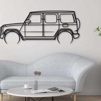 Intra απο ξύλο plywood 3mm-4mm πάχος - G-class Cut Car Silhouette G Wagon Δίασταση 20x20 cm INTRAFABR-113312899 - Image 1