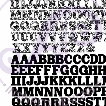 Intra απο ξύλο plywood 3mm-4mm πάχος - Gamer σετ αλφαβήτου. 2 γράμματα επιπέδωνx61 Δίασταση 30x20 cm INTRAFABR-102502149 - Image 4